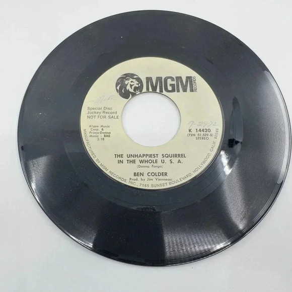 MGM Set Of 3 LP, Vinyl Records Ben Colder Special Disc Jockey - Picture 2 of 14